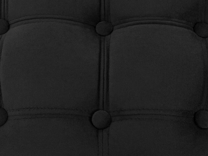 Taburet  Diana, Negru, 50x44x44 cm [6]
