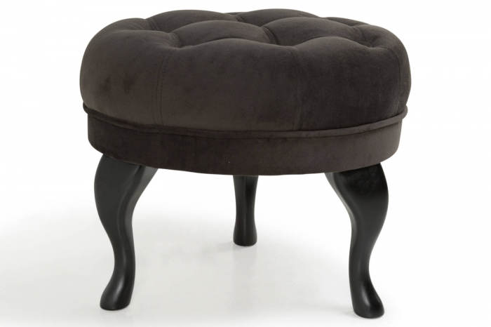 Taburet  Diana, Negru, 50x44x44 cm [10]