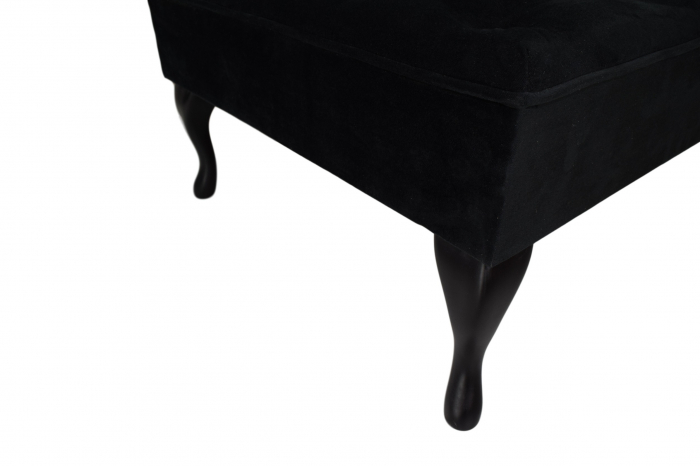 Taburet  Diana, Negru, 70x44x70 cm [6]