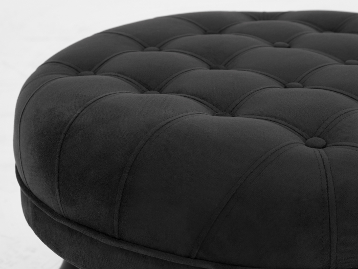 Taburet  Diana, Negru, 80x44x80 cm [5]