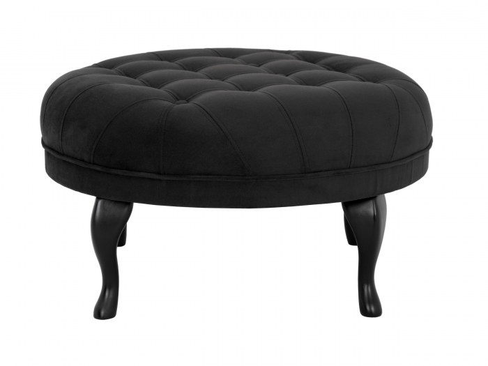 Taburet  Diana, Negru, 80x44x80 cm [3]