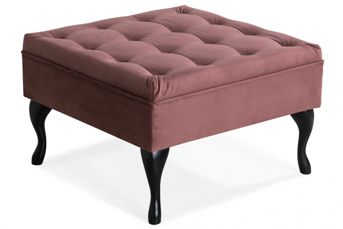 Taburet  Diana, Roz inchis, 70x44x70 cm [2]