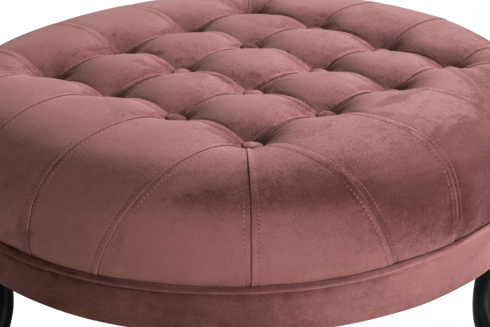 Taburet  Diana, Roz inchis, 80x44x80 cm [4]