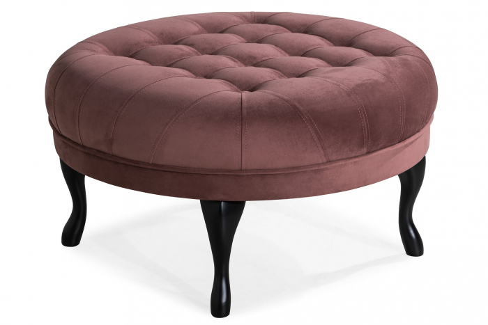 Taburet  Diana, Roz inchis, 80x44x80 cm [3]
