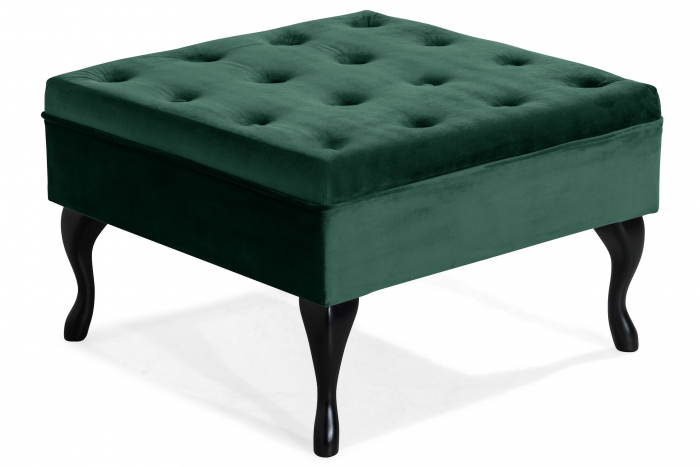 Taburet  Diana, Verde inchis, 70x44x70 cm [2]