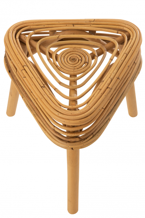 Masuta triangle, Stuf/Ratan/Bambus, Natural, 42x36x42 cm [4]