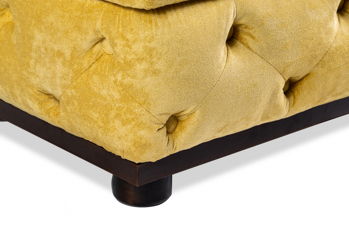 Taburet VICTORIA, galben 70x70x45 cm [4]