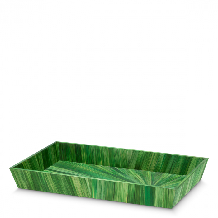 Tavă de birou Harvard S model de paie verde, Dimensiuni: L. 28 | W. 16.5 | H. 4   [4]