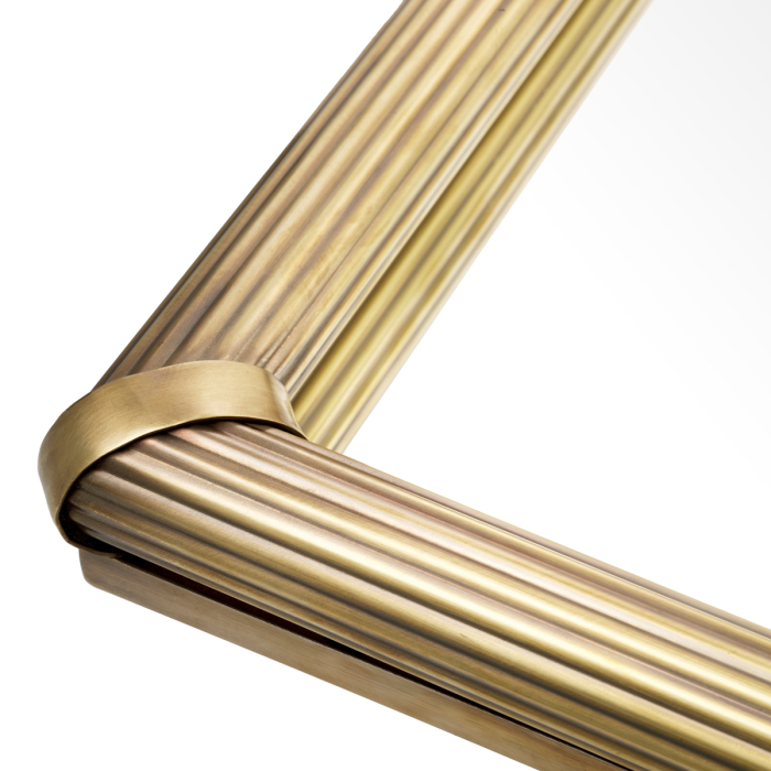 Tava Lenora finisaj vintage din alama |L. 59 | W. 41.5 | H. 4.5 cm  [5]