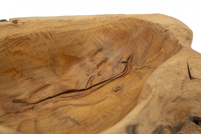 Tava, NARRO din tec 31x21x8 cm (piesa unicat) [3]