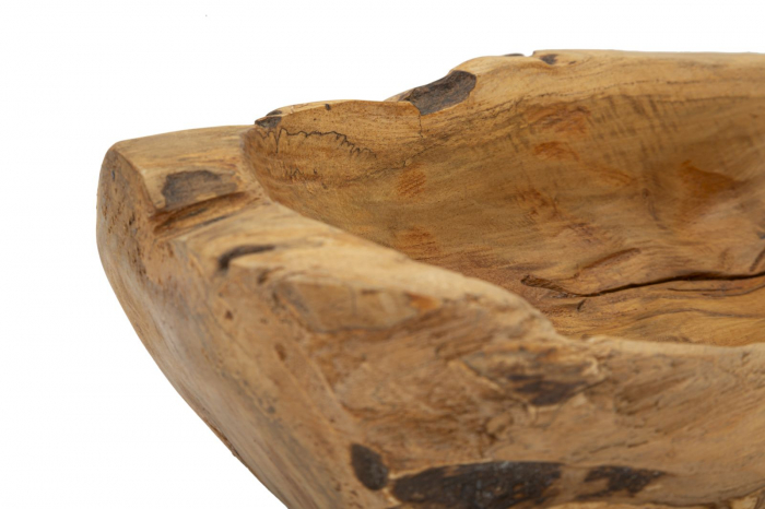 Tava, NARRO din tec 31x21x8 cm (piesa unicat) [4]