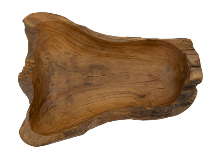 Tava, NARRO din tec reciclat 29x40x10 cm (piesa unica) [3]