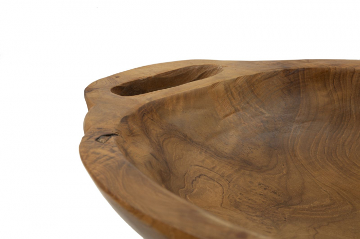 Tava, WAN din tec reciclat 37x26,5x7 cm (piesa unica) [3]
