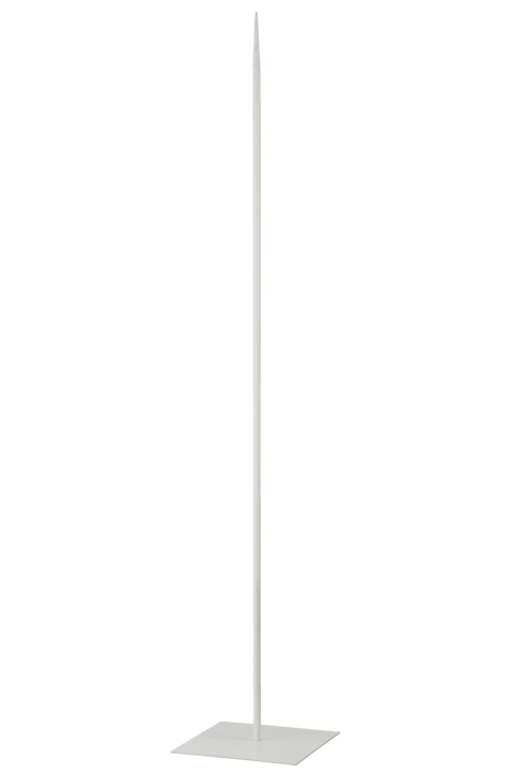 Tepusa din metal, Metal, Alb , 22x22x120 cm [1]