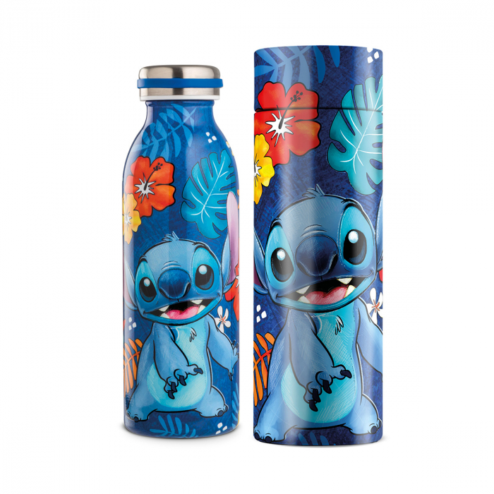 Termos, Stitch, Otel, albastru, PU 2, H. 21,5 cm, D. 6,5 cm [1]
