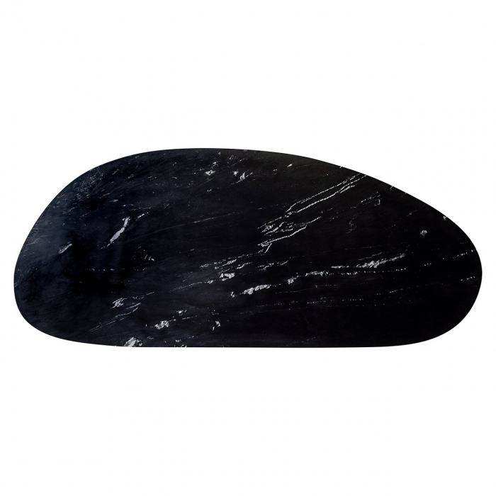 Masa Trocadero, Marmura, Negru, 100x75x220 cm [3]