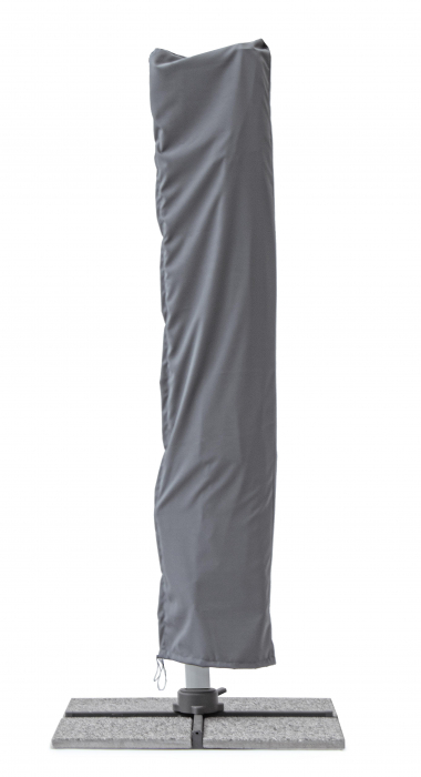 Umbrela Ines, Aluminiu-Poliester, Gri inchis, 300x300x251 cm [14]