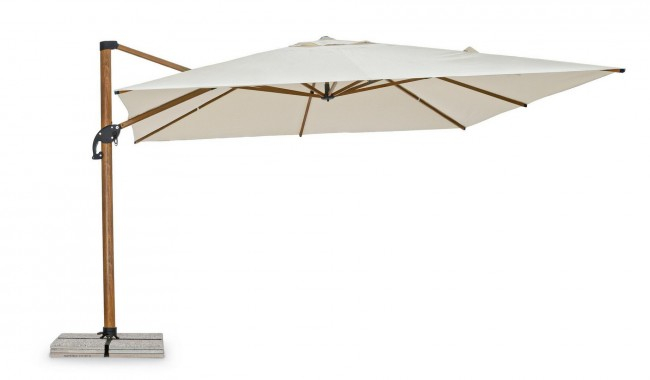 Umbrela Orion, Aluminiu, Bej, 400x400x293 cm  [4]