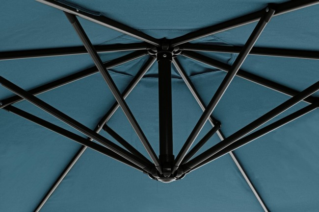 Umbrela Texas, Metal, Albastru, 300x260 cm  [4]