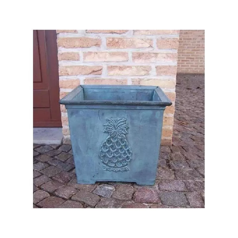 Vas de bronz Flower pot with pineapple [1]