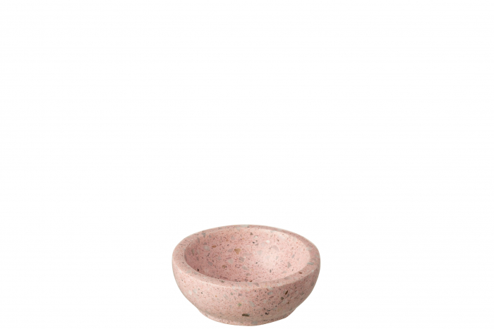 Vas Rotund Terrazzo Roz