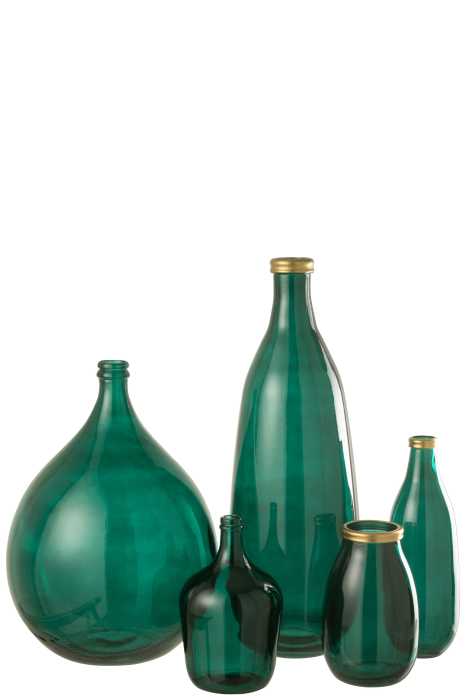 Vasă din sticlă, Lisabona, verde [2]