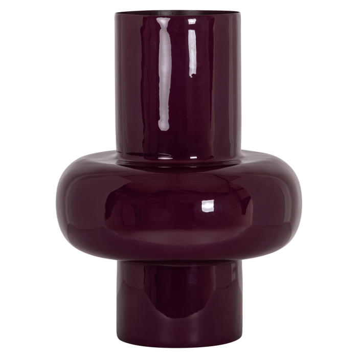 Vase Ashlyn burgundy small [1]