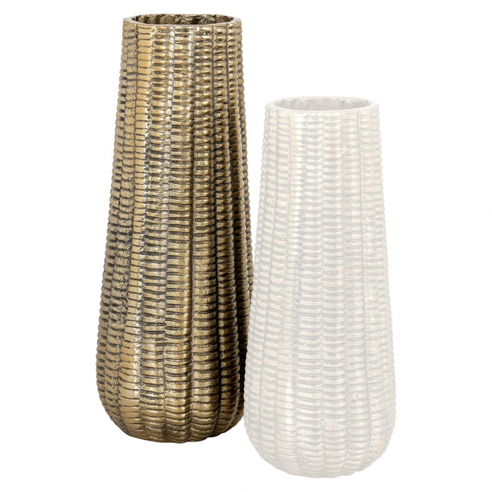 Vaza Loran mare (Brushed Gold) 16.5x42 cm [4]