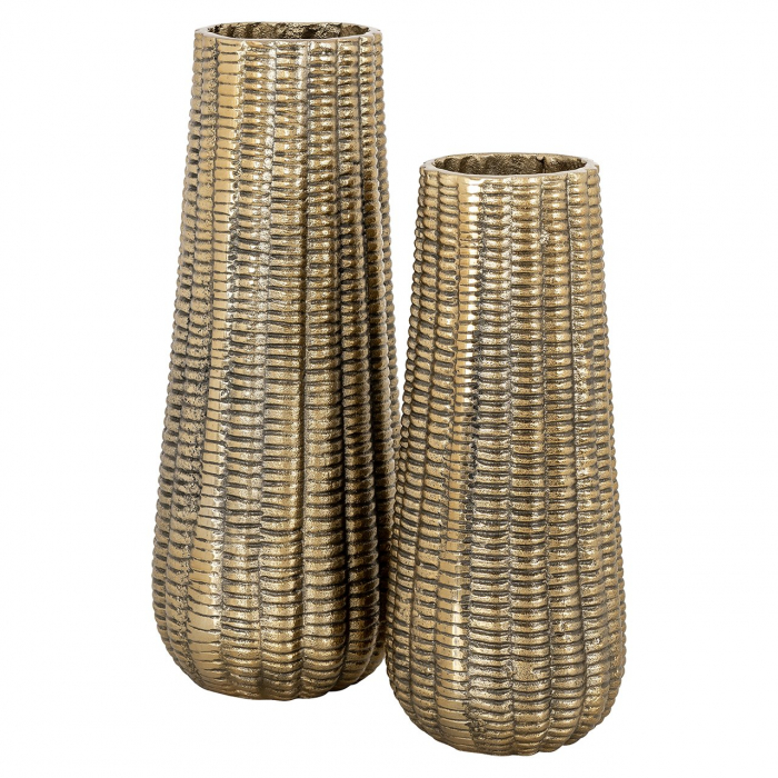 Vaza Loran mica (Brushed Gold) 14.5x35 cm [3]