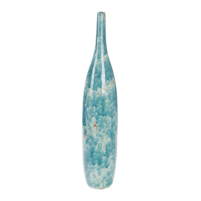 Vază, „Actros”, Ceramică, verde, PU 2, H 60 cm, D 13 cm [1]