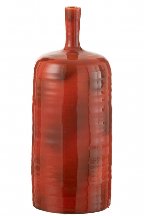 Vază, Akane Bottle ceramică, Red L, L 20| W 20| H 49.5 cm [1]