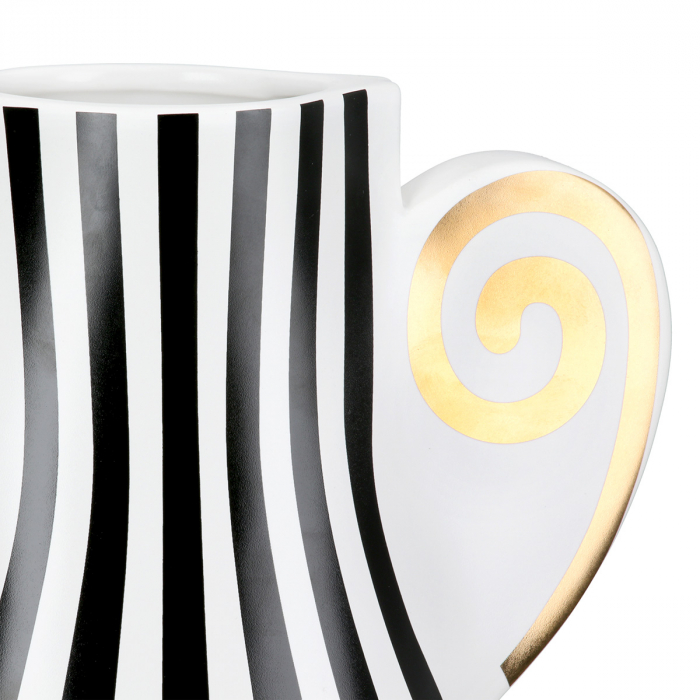 Vaza, Anphora, dungi, Ceramica, alba, PU 1, L. 7 cm, L. 23 cm, H. 29 cm [3]