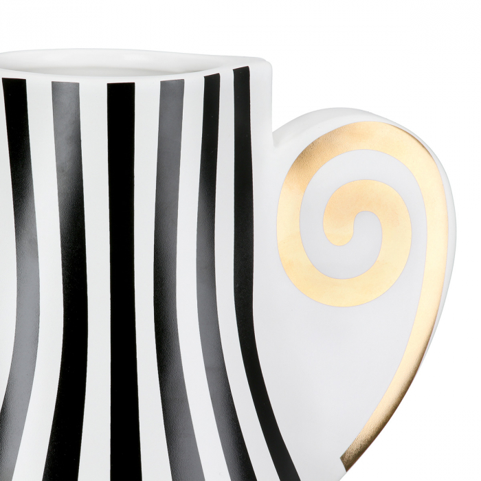 Vaza, Anphora, dungi, Ceramica, alba, PU 1, L. 7 cm, L. 24 cm, H. 36 cm [3]