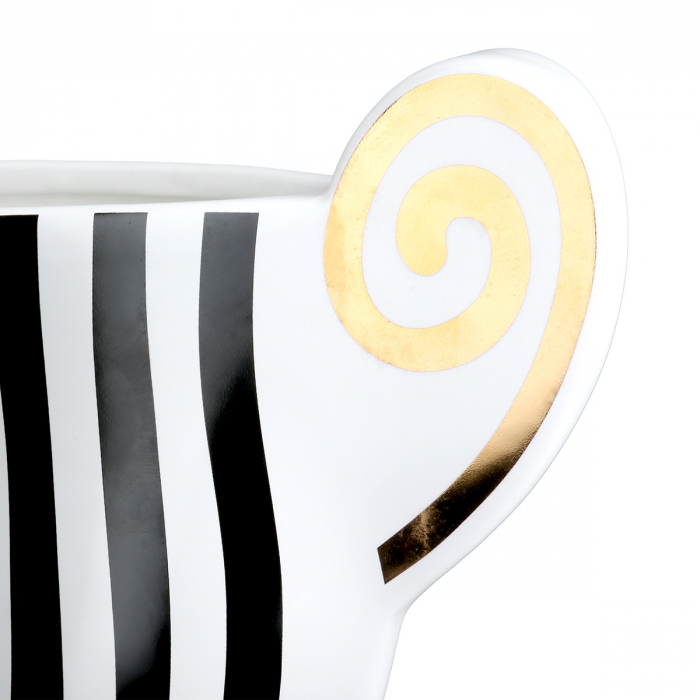 Vaza, Anphora, dungi, Ceramica, alba, PU 1, L. 9 cm, L. 33 cm, H. 22,5 cm [3]