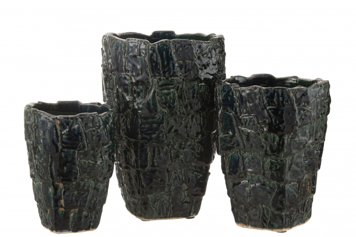 Vază, Aoki ceramică, Petrol Verde, M, L 25| W 25| H 36.5 cm [2]