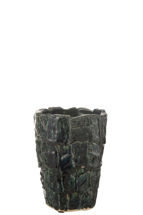 Vază, Aoki ceramică, Petrol Verde S, L 17.5| W 17.5| H 24 cm [1]