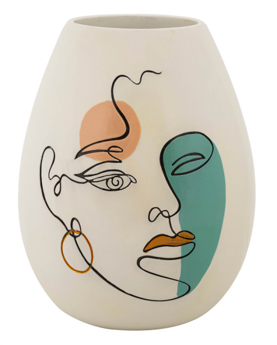 Vaza Art -B-, Rasina, Multicolor, 29x22.5x22.5 cm [2]