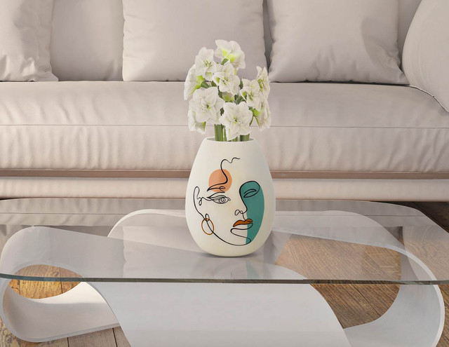 Vaza Art -B-, Rasina, Multicolor, 29x22.5x22.5 cm [6]