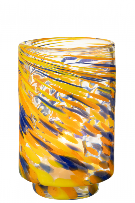 Vază, Arun Sticlă, Mix L, L 15| W 15| H 25.5 cm [2]