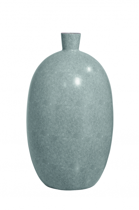 Vaza ATHINA, Portelan, Gri, 20×45 cm FINK