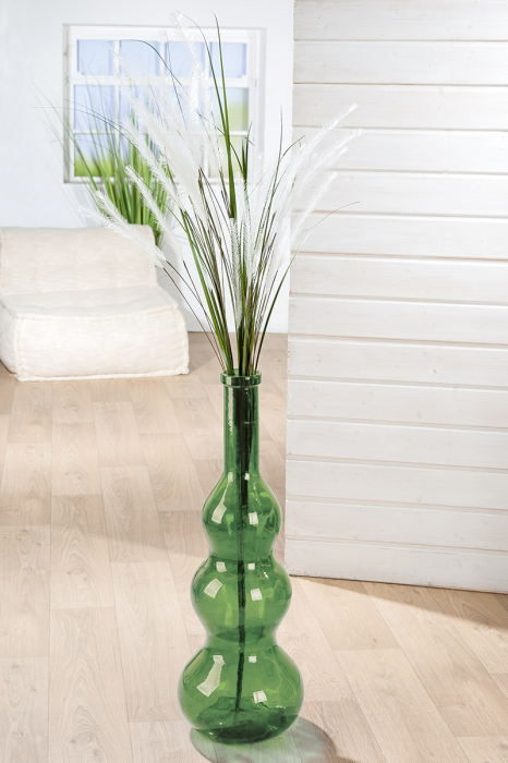 Vaza, Balleros, Sticla, verde, PU 1, H. 75 cm, D. 26,5 cm [3]