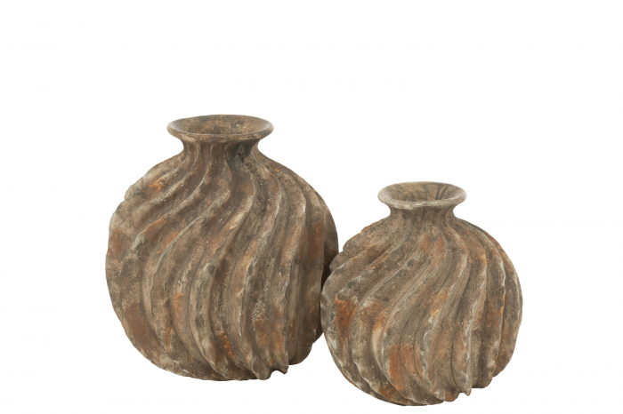 Vază, Balon Antique, Polyresin M, L 34.5| W 34.5| H 7 cm [2]