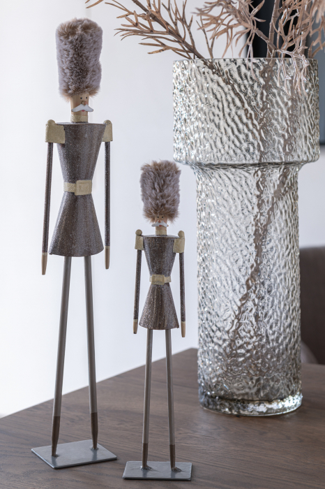 Vază, Betty Sticlă, Transparenta M, L 19| W 19| H 45 cm [4]
