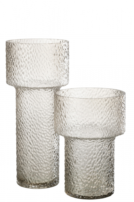 Vază, Betty Sticlă, Transparenta M, L 19| W 19| H 45 cm [2]