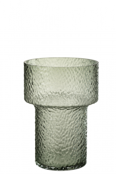 Vază, Betty Sticlă, Verde S, L 21| W 21| H 30 cm [1]