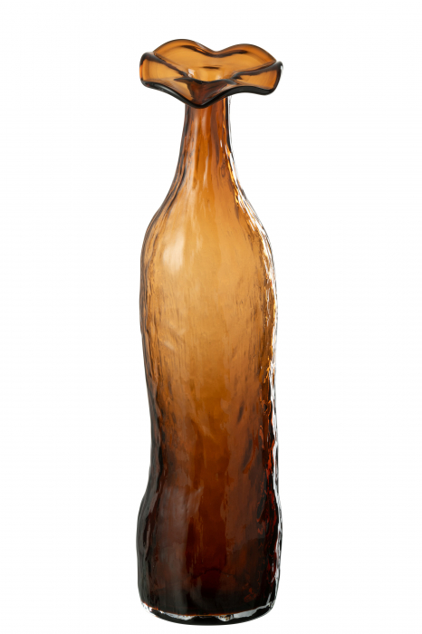 Vază, Blooming Sticlă, Maro L, L 10| W 10| H 40 cm [1]