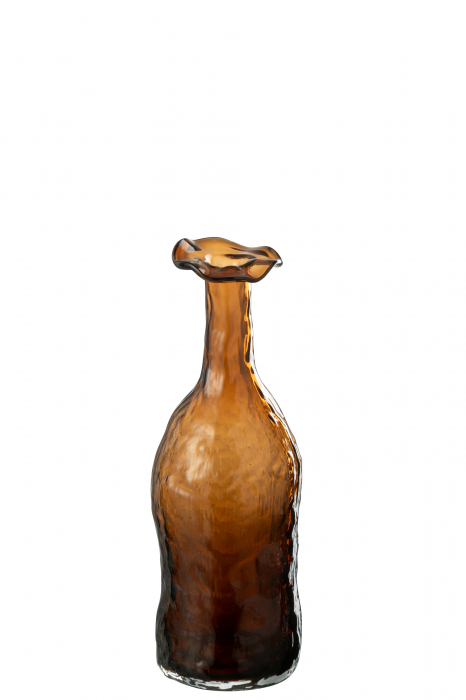 Vază, Blooming Sticlă, Maro S, L 9.5| W 9.5| H 27 cm [1]