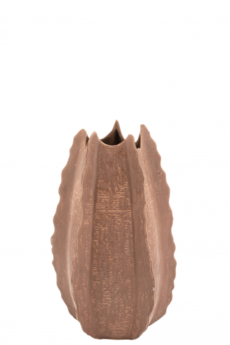 Vaza Bord Earthen, Ceramica, Maro, 30×31.5×52 cm Jolipa