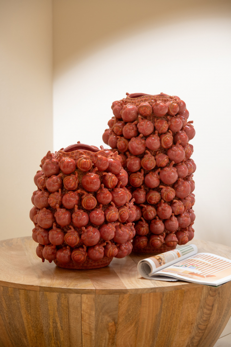 Vază, Botanica Clay Copper Rose S, L 32| W 31| H 36 cm [2]
