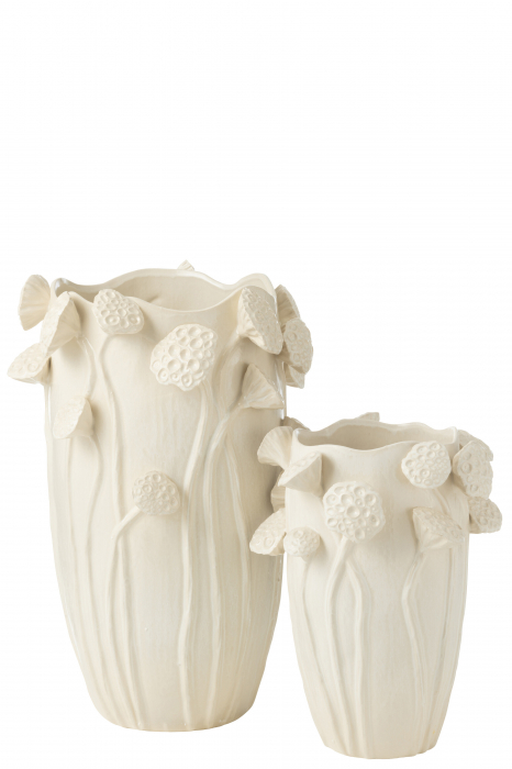 Vază, Botanica Lotus Pod Clay Bej M, L 35.5| W 35| H 51 cm [2]